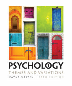 Psychology: Themes and Variations 10th Edition