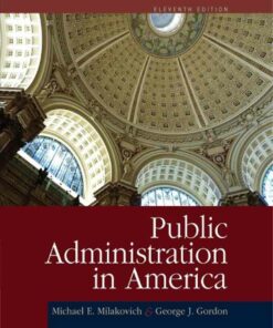 Public Administration in America 11th Edition