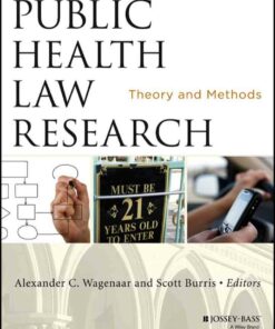 Public Health Law Research: Theory and Methods