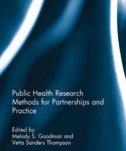 Public Health Research Methods for Partnerships and Practice