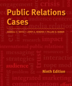 Public Relations Cases 9th Edition