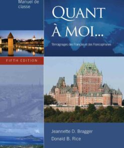 Quant ? moi: Te?moignages Des Franc?ais Et Des Francophones 5th Edition