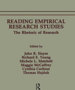Reading Empirical Research Studies: The Rhetoric of Research