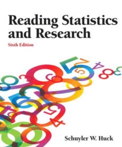 Reading Statistics and Research 6th Edition