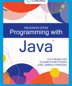 Readings from Programming with Java 1st Edition