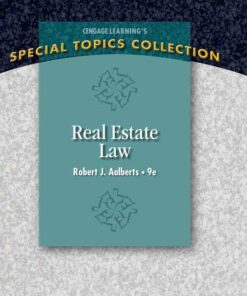 Real Estate Law 9th Edition