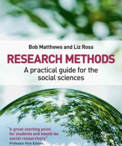 Research Methods : A Practical Guide For The Social Sciences 1st Edition