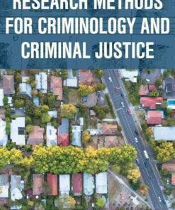 Research Methods for Criminology and Criminal Justice