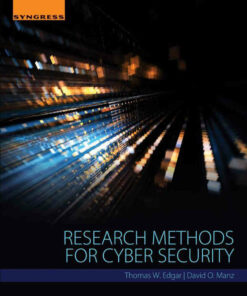 Research Methods for Cyber Security