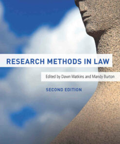Research Methods in Law 2nd Edition