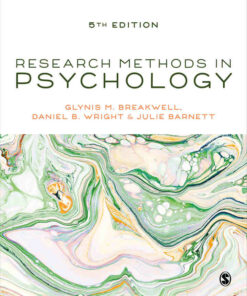 Research Methods in Psychology 5th Edition