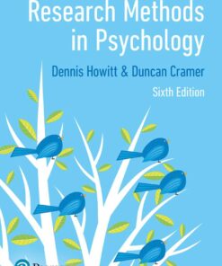 Research Methods in Psychology Enhanced 6th Edition