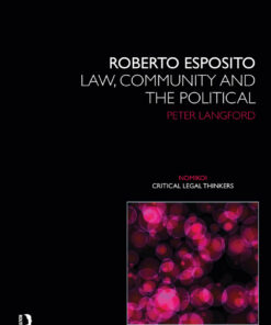 Roberto Esposito: Law Community and the Political