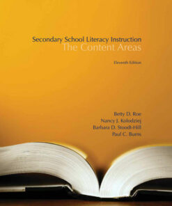 Secondary School Literacy Instruction 11th Edition