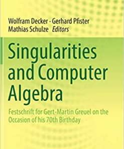 Singularities and Computer Algebra: Festschrift for Gert-Martin Greuel on the Occasion of his 70th Birthday