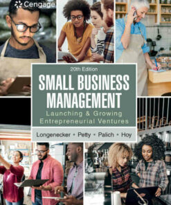 Small Business Management: Launching & Growing Entrepreneurial Ventures 20th Edition