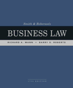 Smith and Roberson's Business Law 17th Edition