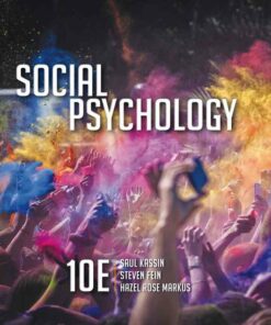Social Psychology 10th Edition