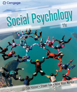 Social Psychology 11th Edition