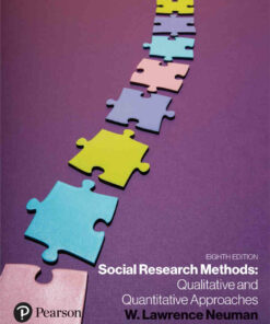 Social Research Methods: Qualitative and Quantitative Approaches 8th Edition