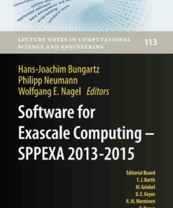 Software for Exascale Computing - SPPEXA 2013-2015