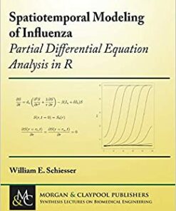 Spatiotemporal Modeling of Influenza: Partial Differential Equation Analysis in R