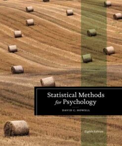 Statistical Methods for Psychology 8th Edition