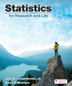 Statistics for Research and Life