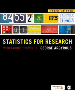 Statistics for Research: With a Guide to SPSS 3rd Edition