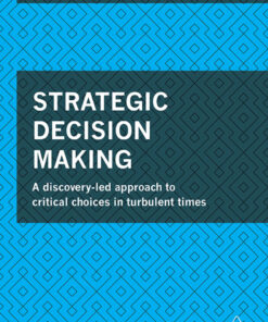 Strategic Decision Making: A Discovery-Led Approach to Critical Choices in Turbulent Times