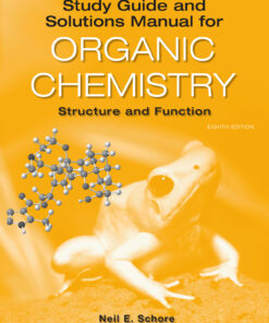 Study Guide/Solutions Manual for Organic Chemistry