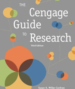 The Cengage Guide to Research (w/ APA7E & MLA9E Updates) 3rd Edition