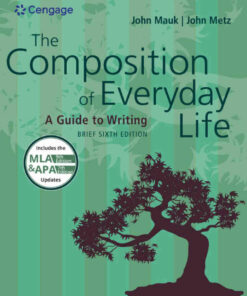 The Composition of Everyday Life Brief (w/ MLA9E & APA7E Updates) 6th Edition