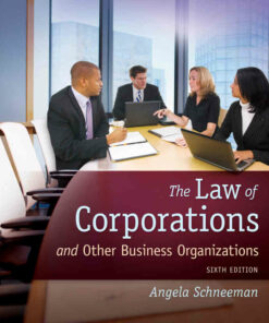 The Law of Corporations and Other Business Organizations 6th Edition