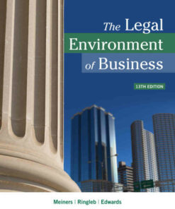 The Legal Environment of Business 13th Edition