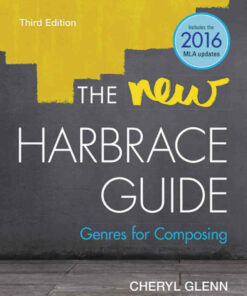 The New Harbrace Guide: Genres for Composing (w/ MLA9E Updates) 3rd Edition