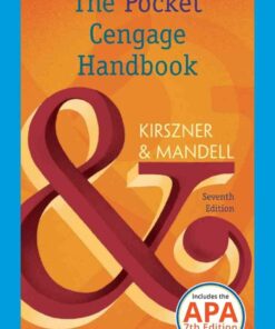 The Pocket Cengage Handbook 2016 MLA Update 7th Edition