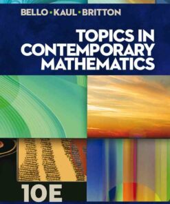 Topics in Contemporary Mathematics 10th Edition