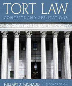 Tort Law: Concepts and Applications, 2nd Edition