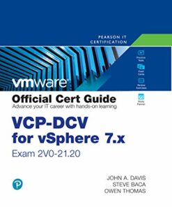 VCP-DCV for vSphere 7.x (Exam 2V0-21.20) Official Cert Guide