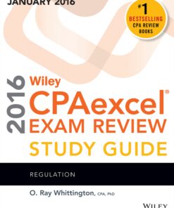 Wiley CPAexcel Exam Review 2016 Study Guide January: Regulation