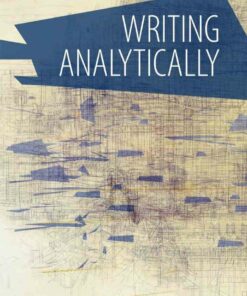 Writing Analytically 7th Edition