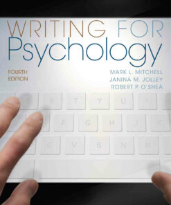Writing for Psychology 4th Edition