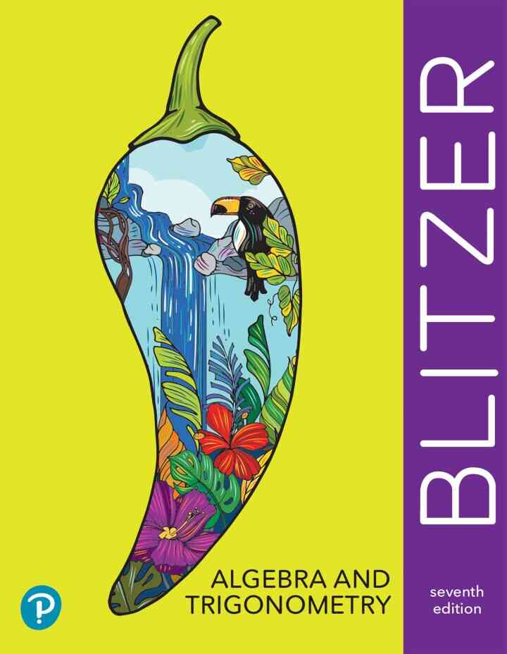 Algebra and Trigonometry, 7th Edition
