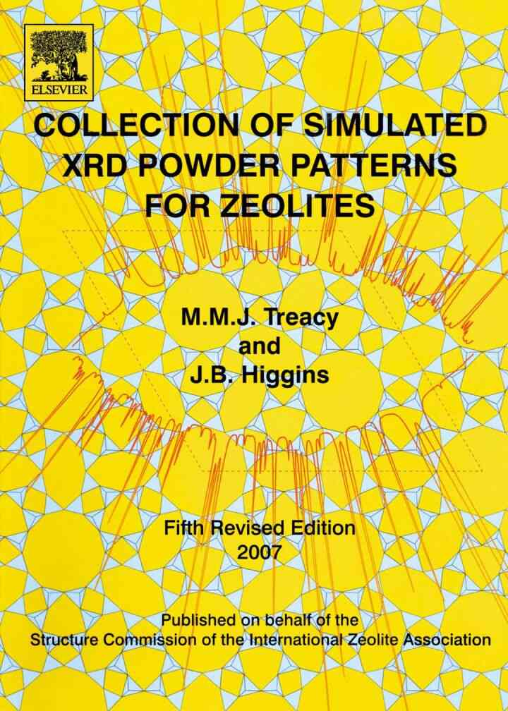 Collection of Simulated XRD Powder Patterns for Zeolites Fifth (5th) Rev