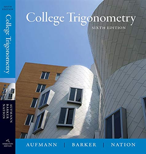 College Trigonometry