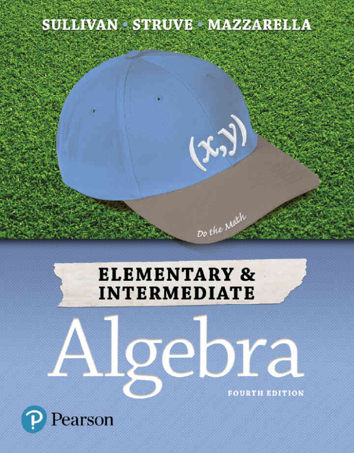 Elementary &amp; Intermediate Algebra, 4th Edition
