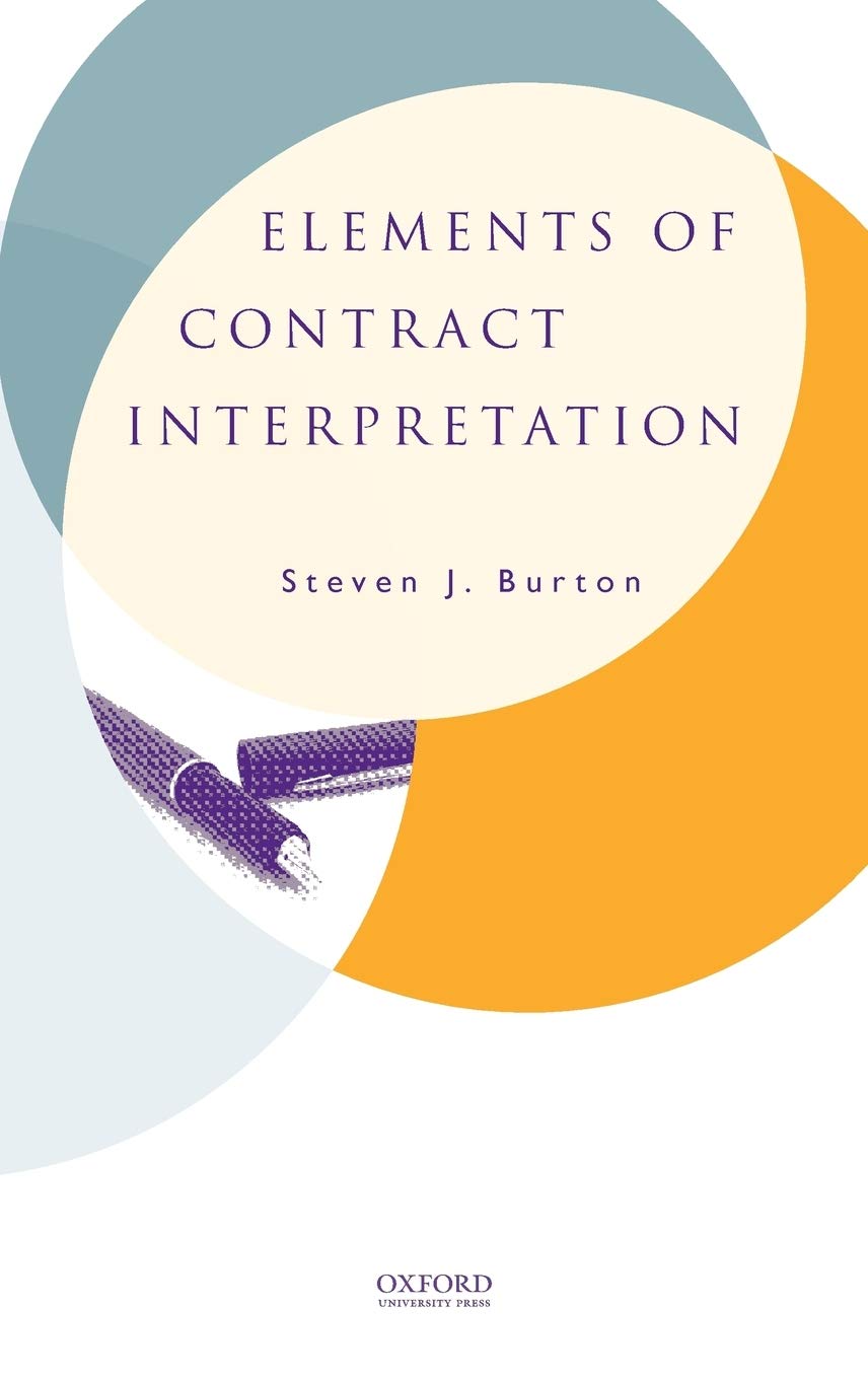 Elements of Contract Interpretation
