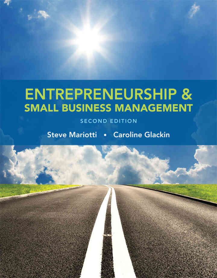Entrepreneurship and Small Business Management, 2nd Edition