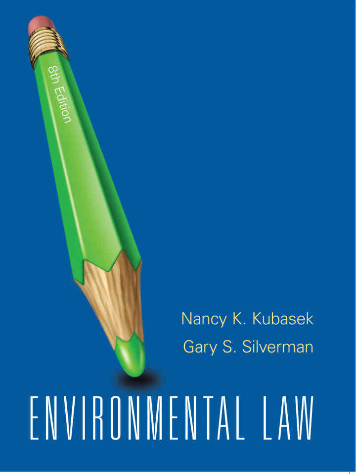 Environmental Law, 8th Edition